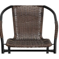 Rattan Indoor-Outdoor Restaurant Garden Stack Chair